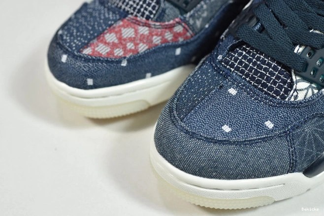 Reps BK sashiko cw0898-400 deep jordan 4 ocean air 1123